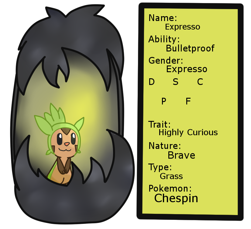 Pokemon Reign Expresso: Ref Sheet