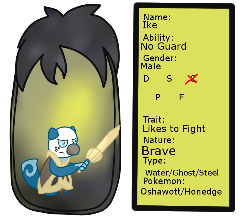 Pokemon Reign: Ike: Ref Sheet