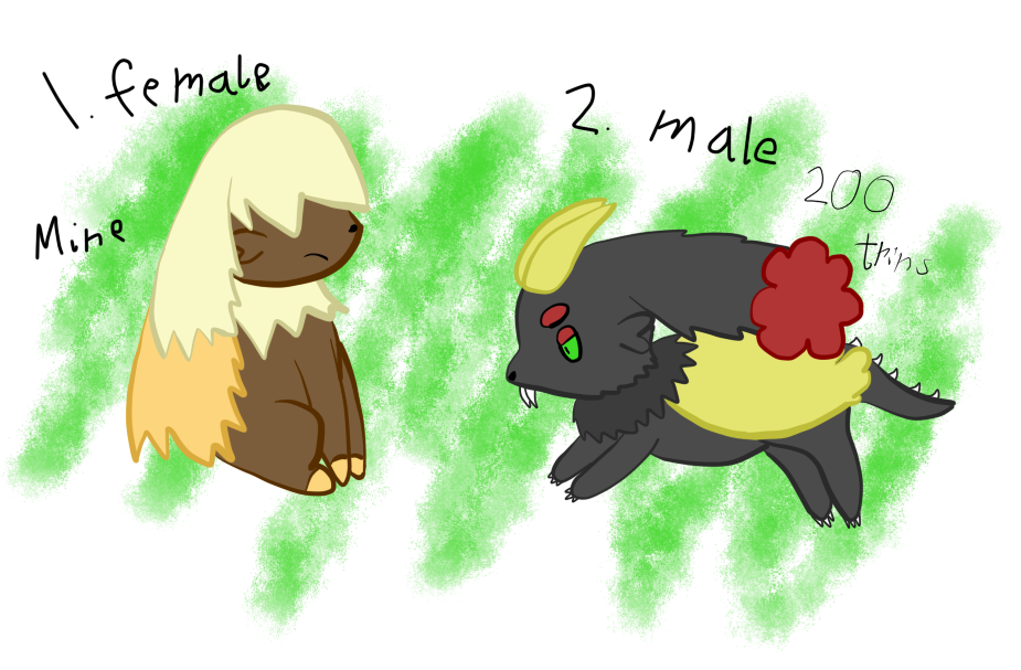 Pokemon Reign: MajePanne Litter: ONE OPEN