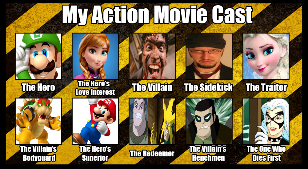 My Action Movie Cast