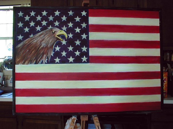 American Flag Deviation/ 9-11 by RestatArt on DeviantArt