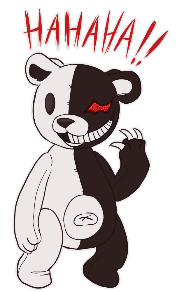 Monokuma Fanart By Seranol On DeviantArt monokuma-fanart-by-seranol-on-deviantart
