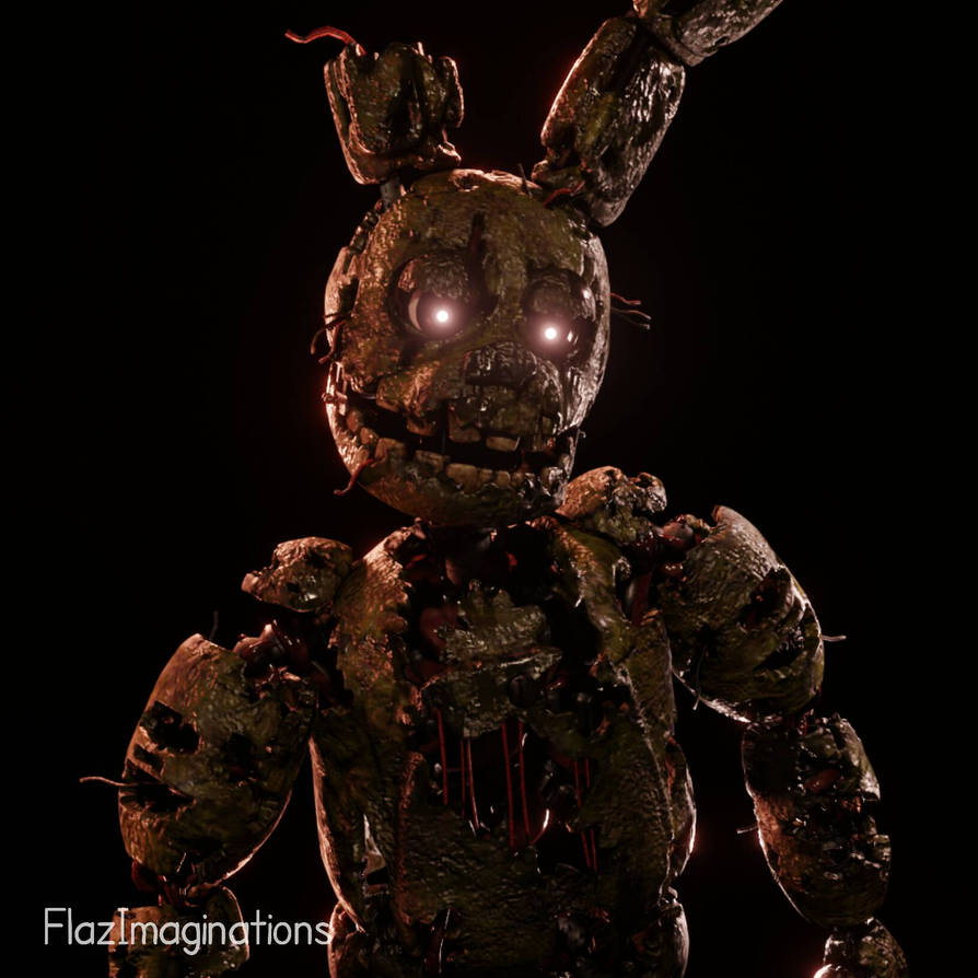 FNAF AR : Springtrap by Flaze135 on DeviantArt