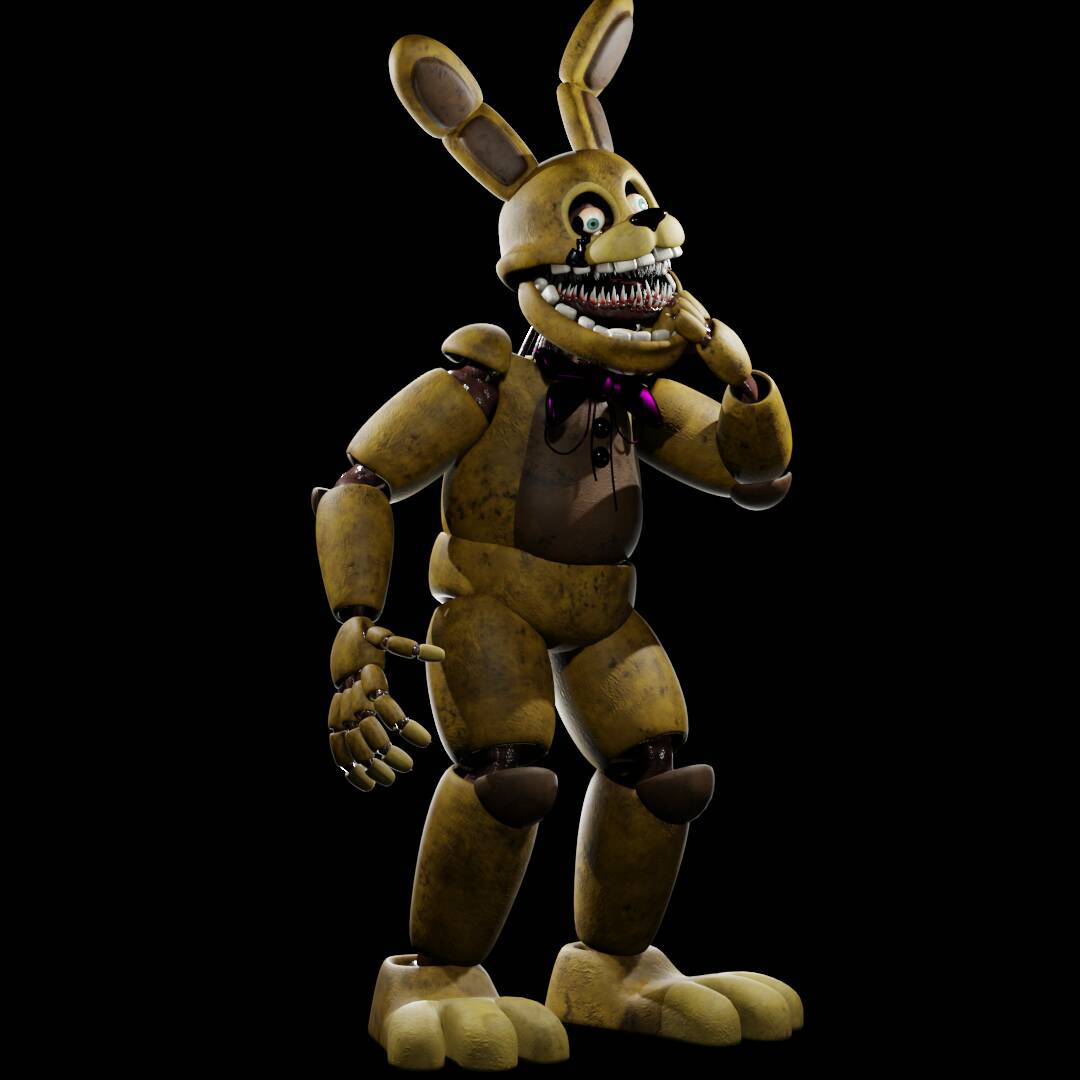 Into The Pit Springbonnie by Flaze135 on DeviantArt