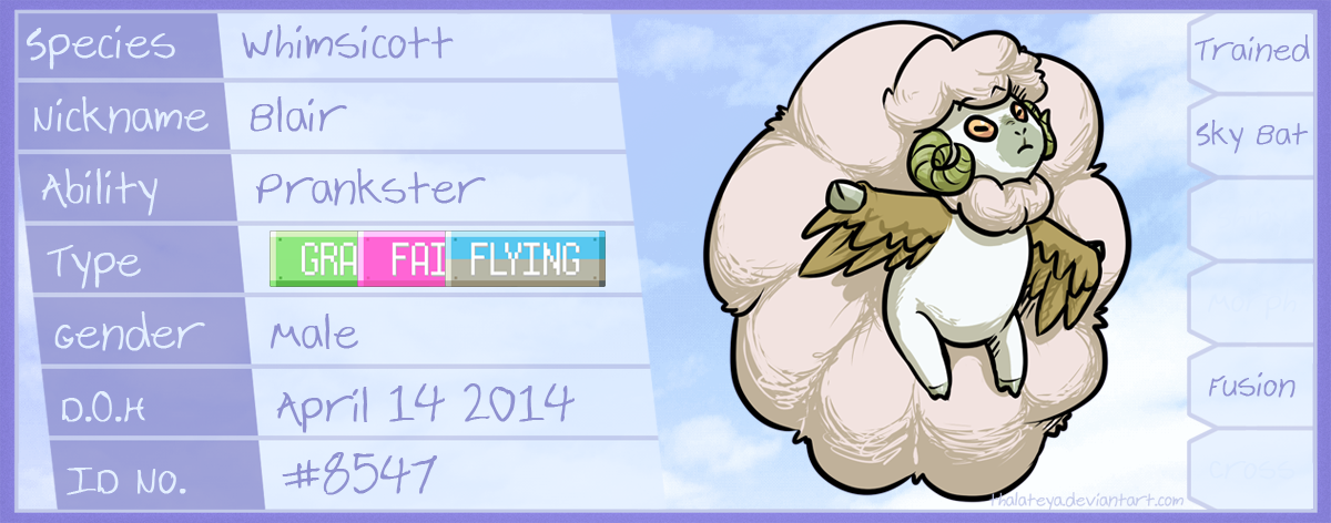 PKMNN - Blair the Whimsicott