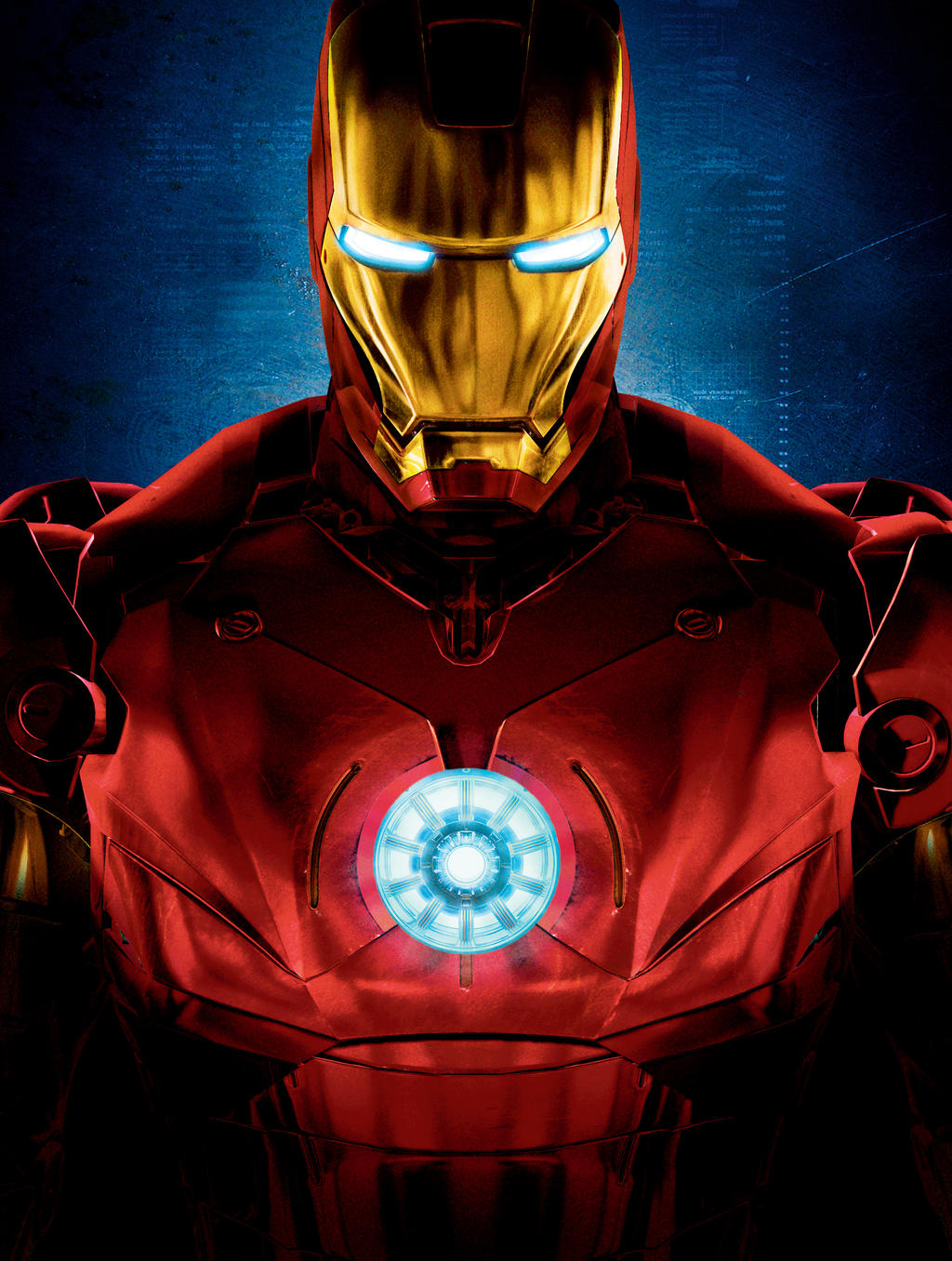 Iron Man [Hi-Res Textless Poster]