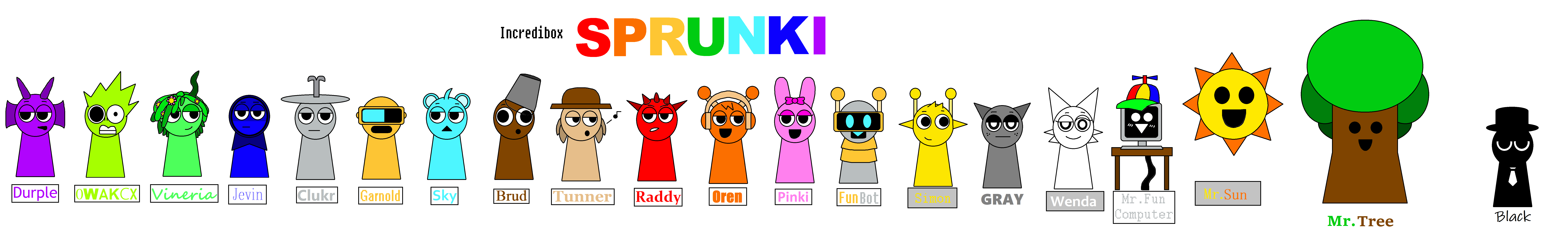 Sprunki by Rakuneuro40 on DeviantArt