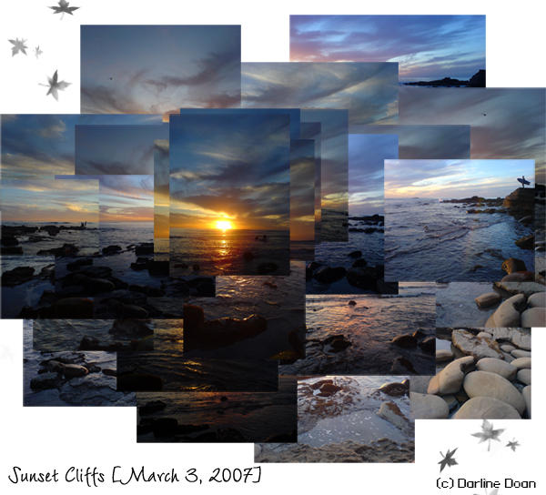 Sunset Cliffs Collage
