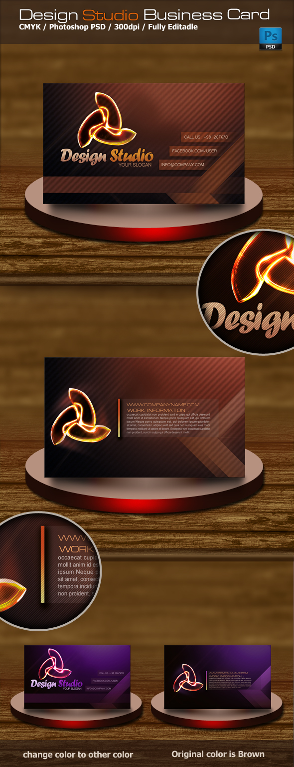 Design Studio Business Card by GraphicHa on DeviantArt