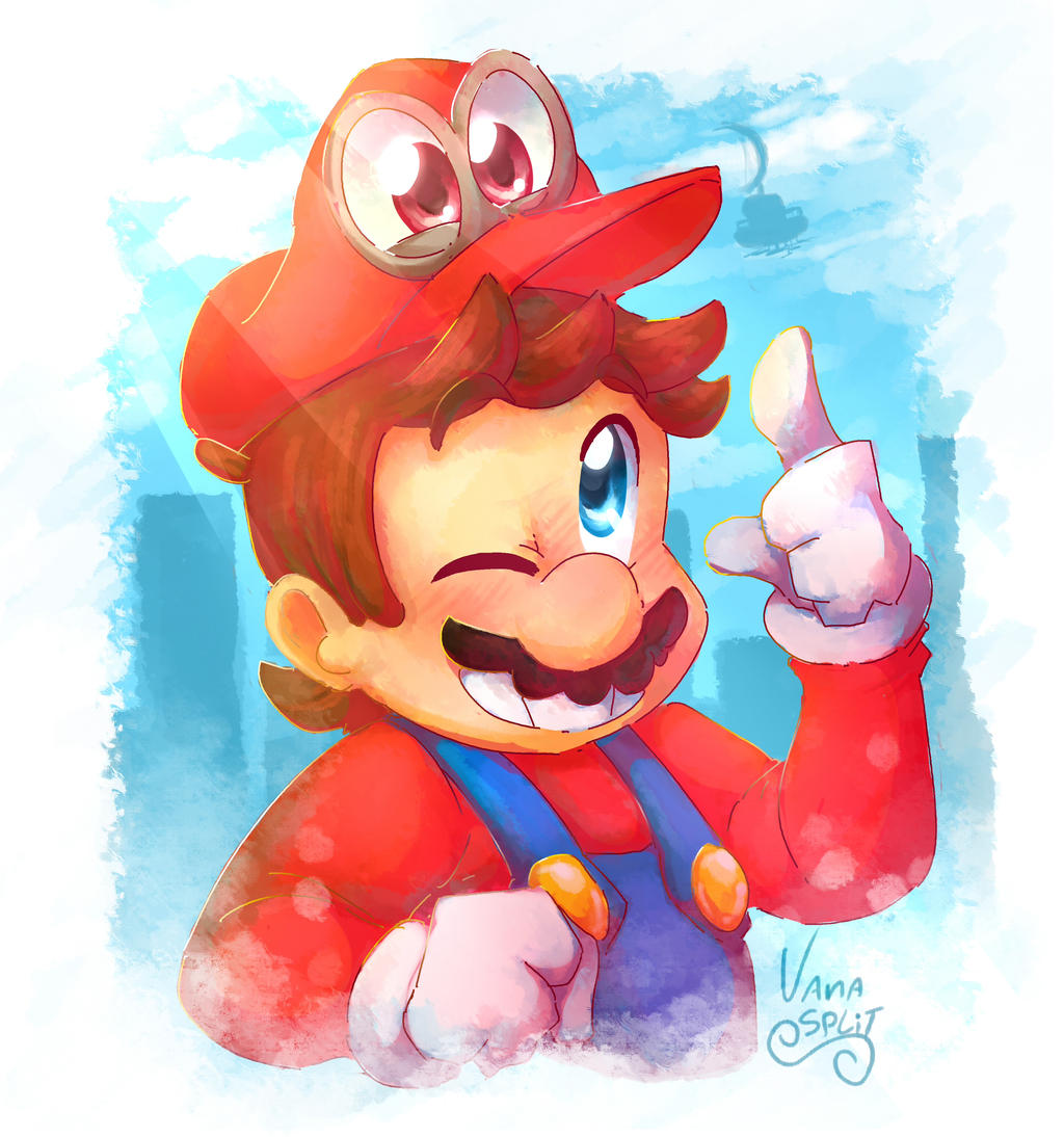 Super Mario Fan Art: Super Mario Odyssey! 