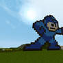 Megaman PixelArt (Minecraft)