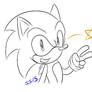 ----Sonic lineart----