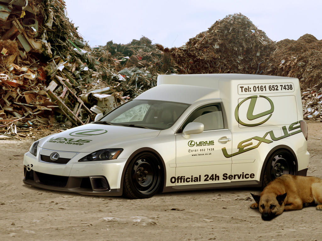 Lexus IS Repair Service Van