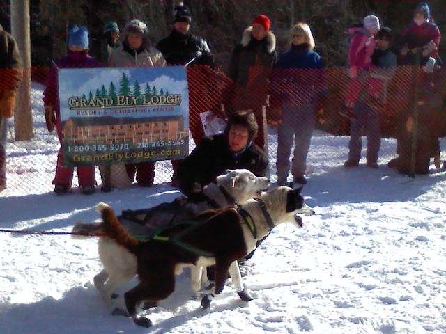 At the starting line