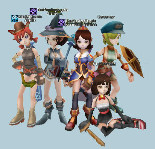 Flyff Characters By Vinyalira-Ten-Eru On Deviantart