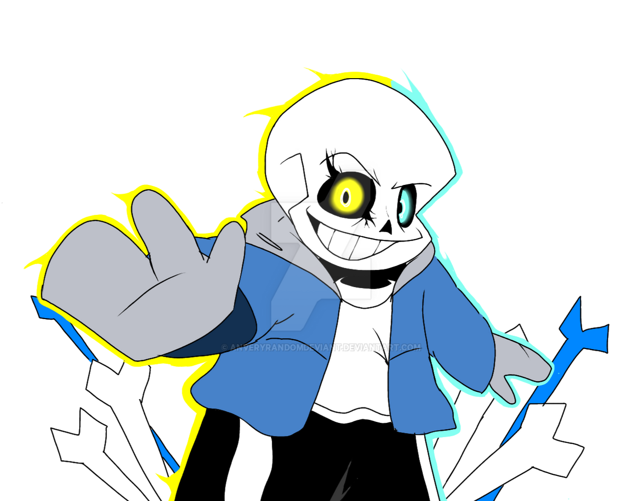 Hyper Sans (phase 3) Hyper Sans. by AnVeryRandomDeviant on DeviantArt