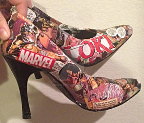 Custom Loki Comic Shoes