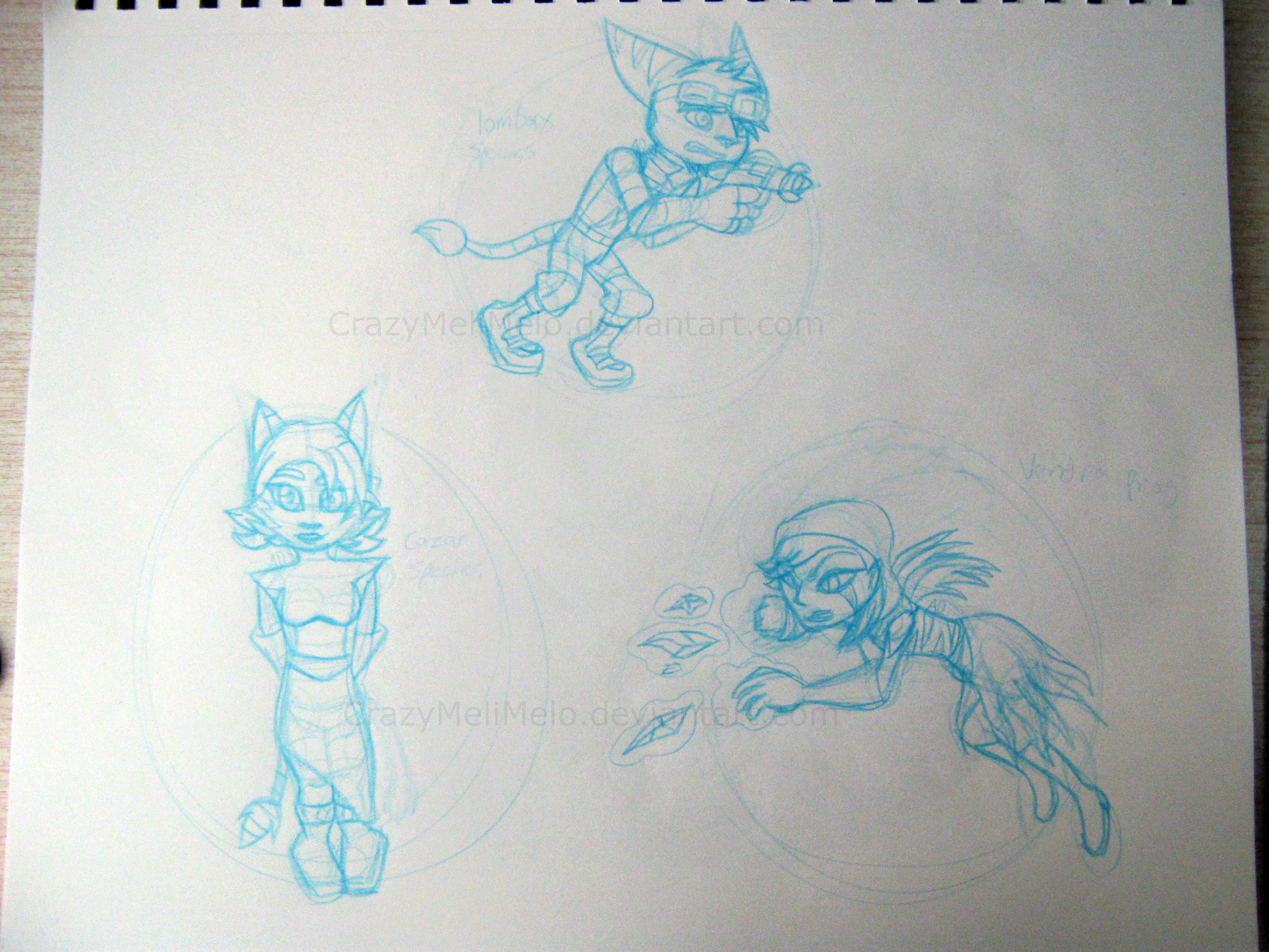 .:Ratchet and Clank Project Characters:.