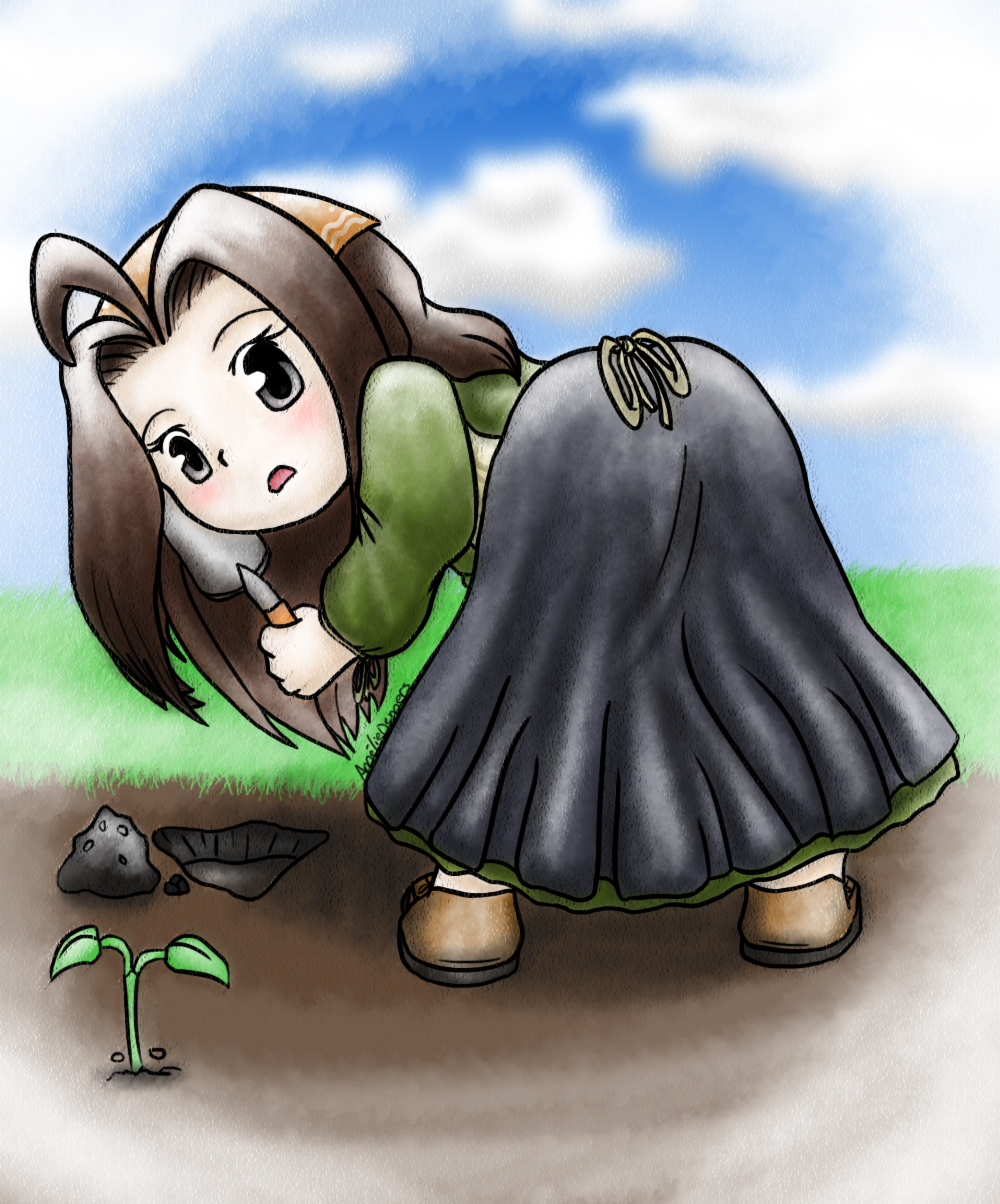 Celia Gardening