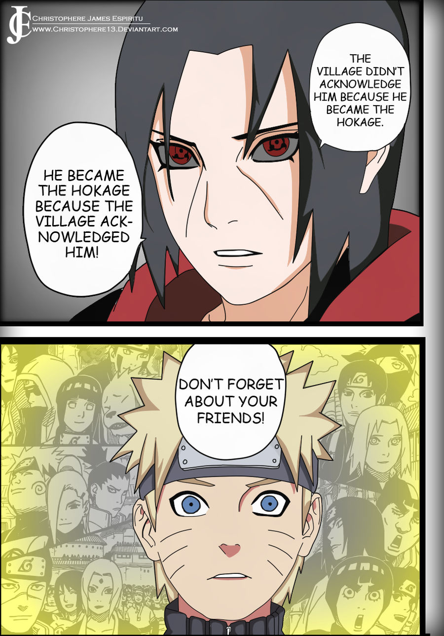 Itachi and Naruto