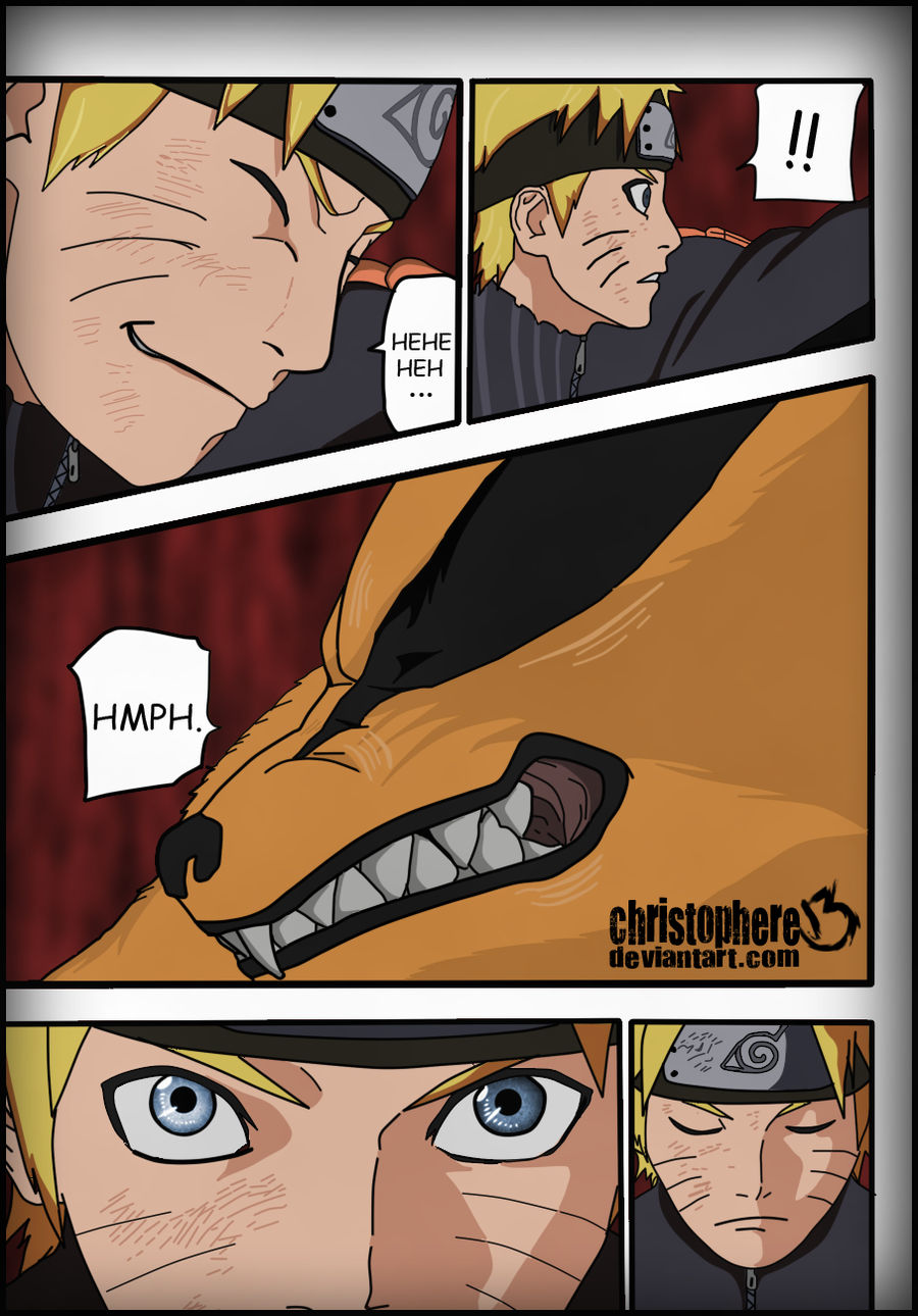 Naruto and Kyuubi