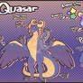 !New Fursona! Quasar The Space Dragon