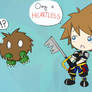 Sora x Kuriboh: Heartless