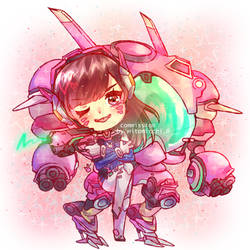 [Commission] D.va from Overwatch!