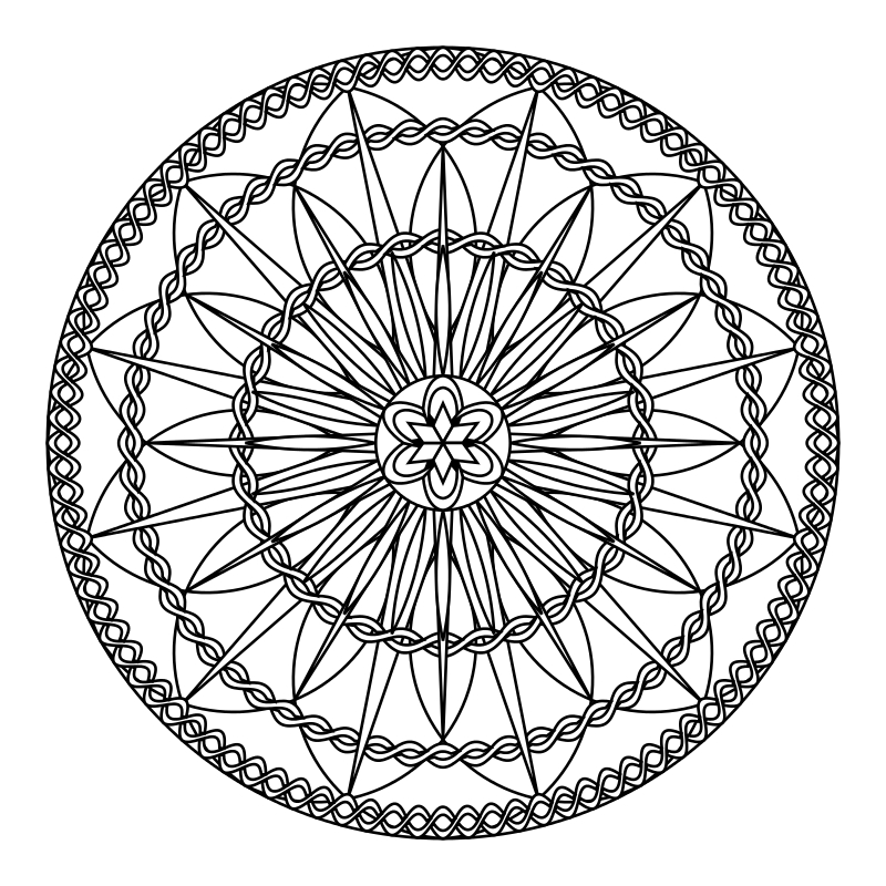 Mandala pattern