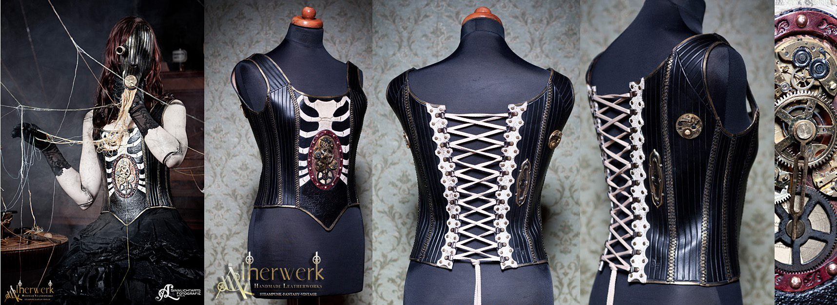 Leather Corset Mechanical Puppet