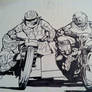 SIDECAR SPEEDWAY SKETCH