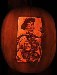 Toy Story3 pumpkin 2010