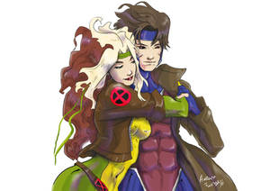 -COMMISSION- Rogue and Gambit