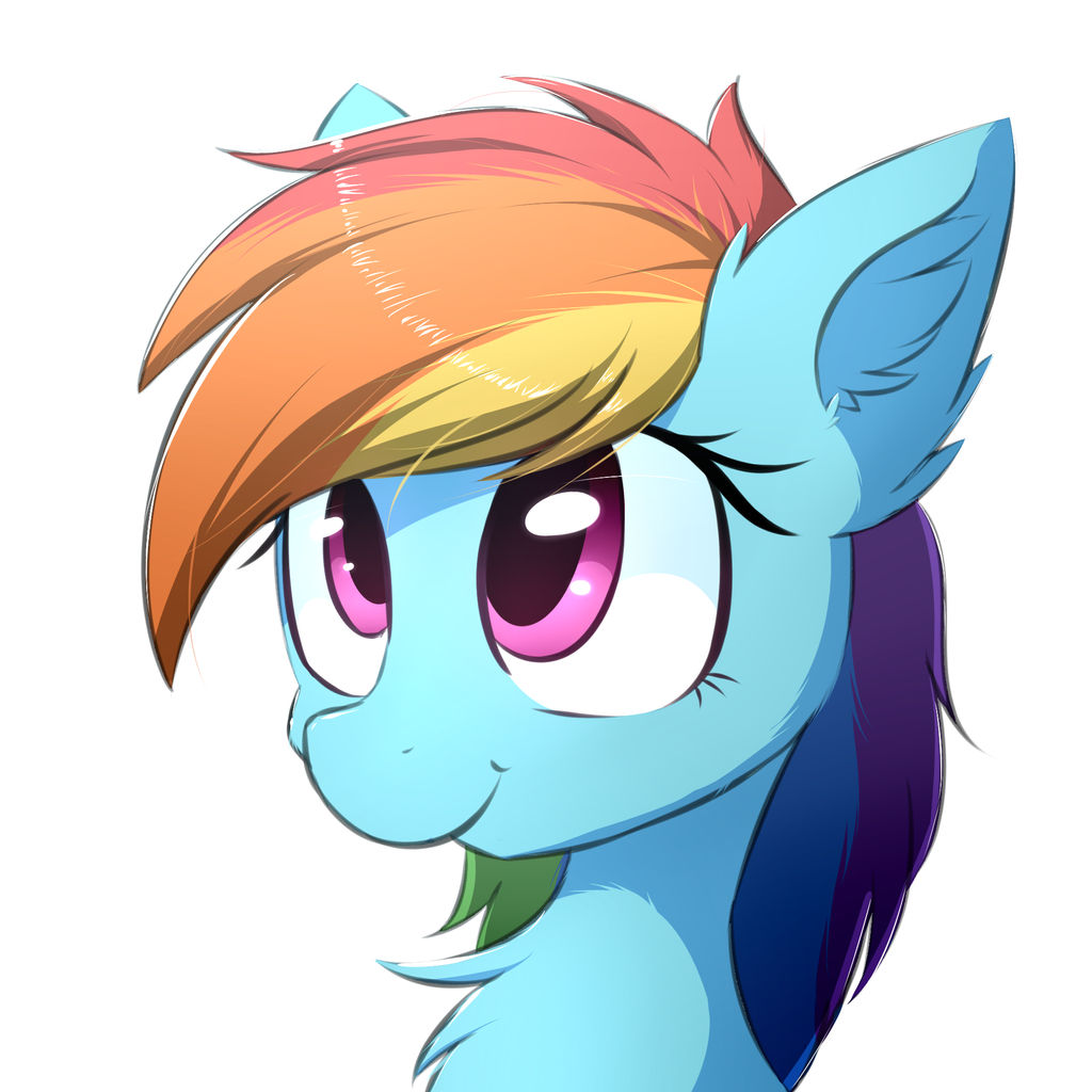 Rainbow Dash by MorningBullet