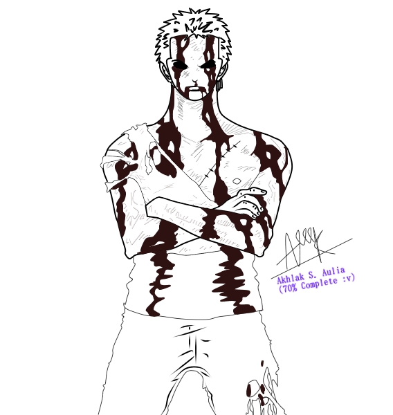 My Art Zoro After Kuma Not Completed