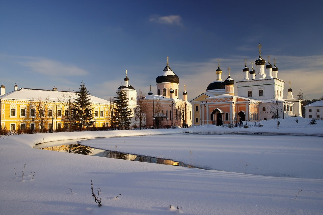 St.David monastery. Cold.