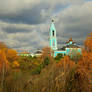 Moscow suburbs. Autumn. Church