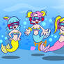 Nijikko The Rainbow Mermaids with Goggles