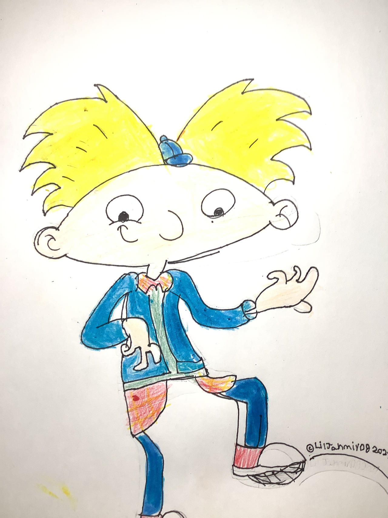Arnold Shortman by LilJahmir08 on DeviantArt