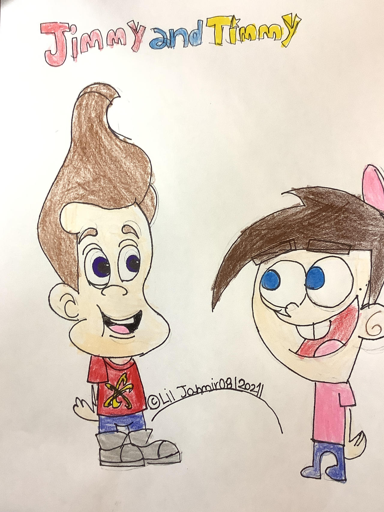 Jimmy and Timmy by LilJahmir08 on DeviantArt