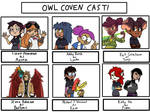 Owl Coven (Hypothetical) Voice Cast by KujaroJotu
