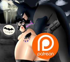 Batman and Catwoman anal help  CENS LQ by Asshunter777ART