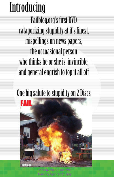 Poster For Failblog by TrustyGem on DeviantArt