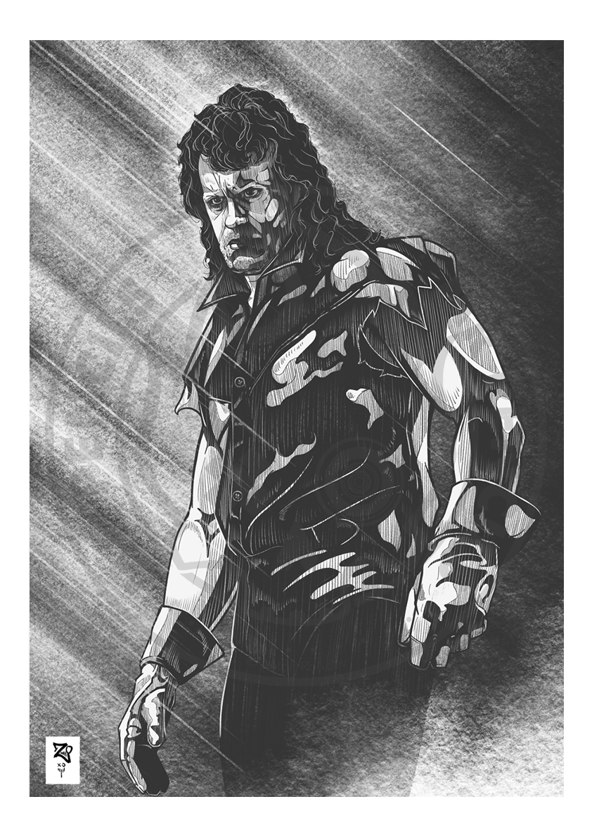 Undertaker Pattern Undertaker MONOCHROME by MrPencilsArt on DeviantArt