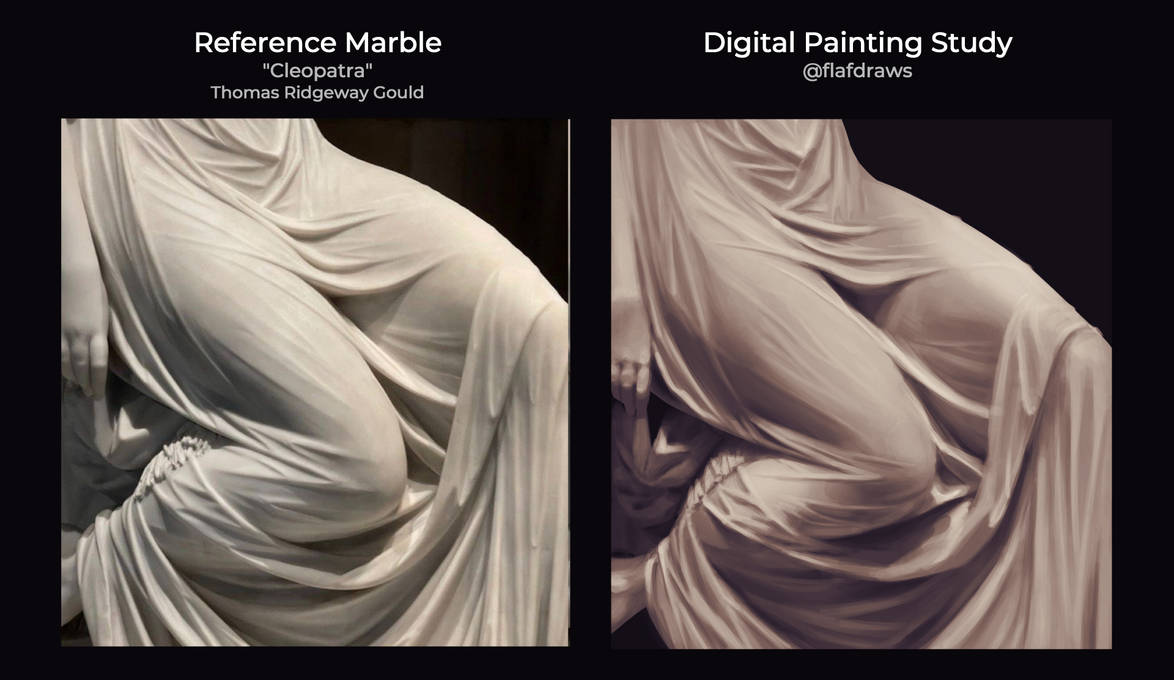 Marble Study 1 by flafdraws on DeviantArt
