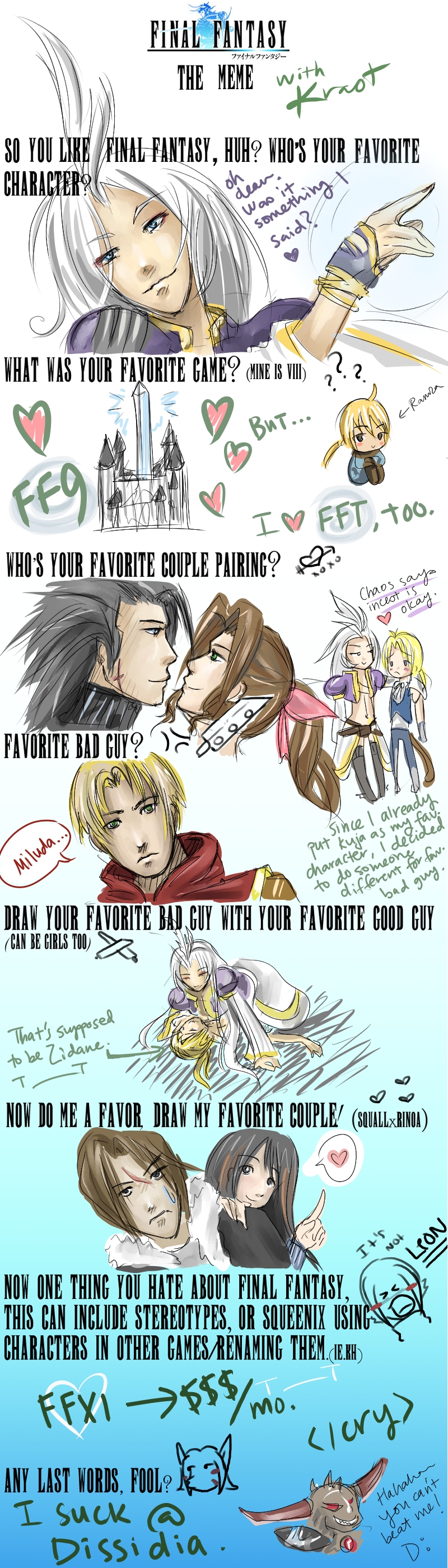 Final Fantasy Meme By Krast On Deviantart Final Fantasy Meme By Krast On Deviantart