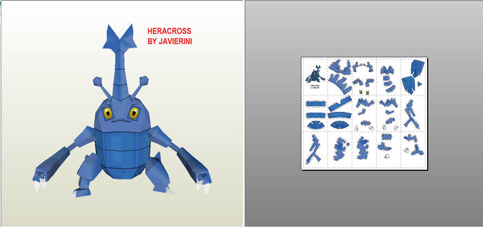 HERACROSS PAPERCRAFT