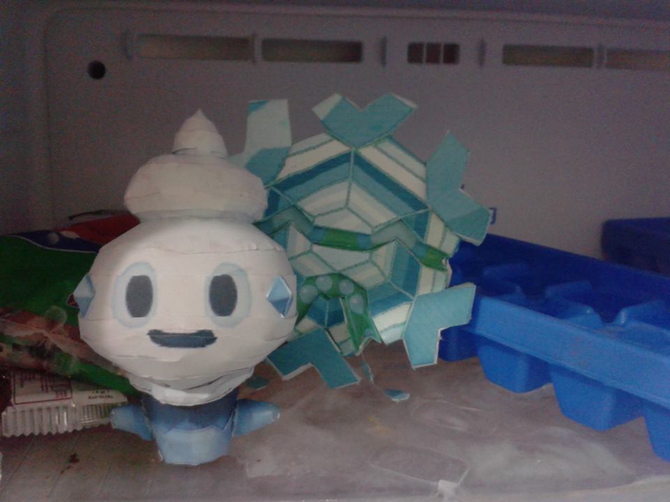 ice pokemon papercraft