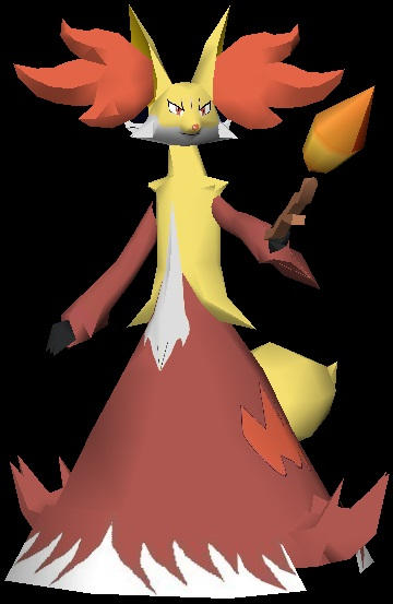 Delphox Model Delphox model done 2 by javierini on DeviantArt