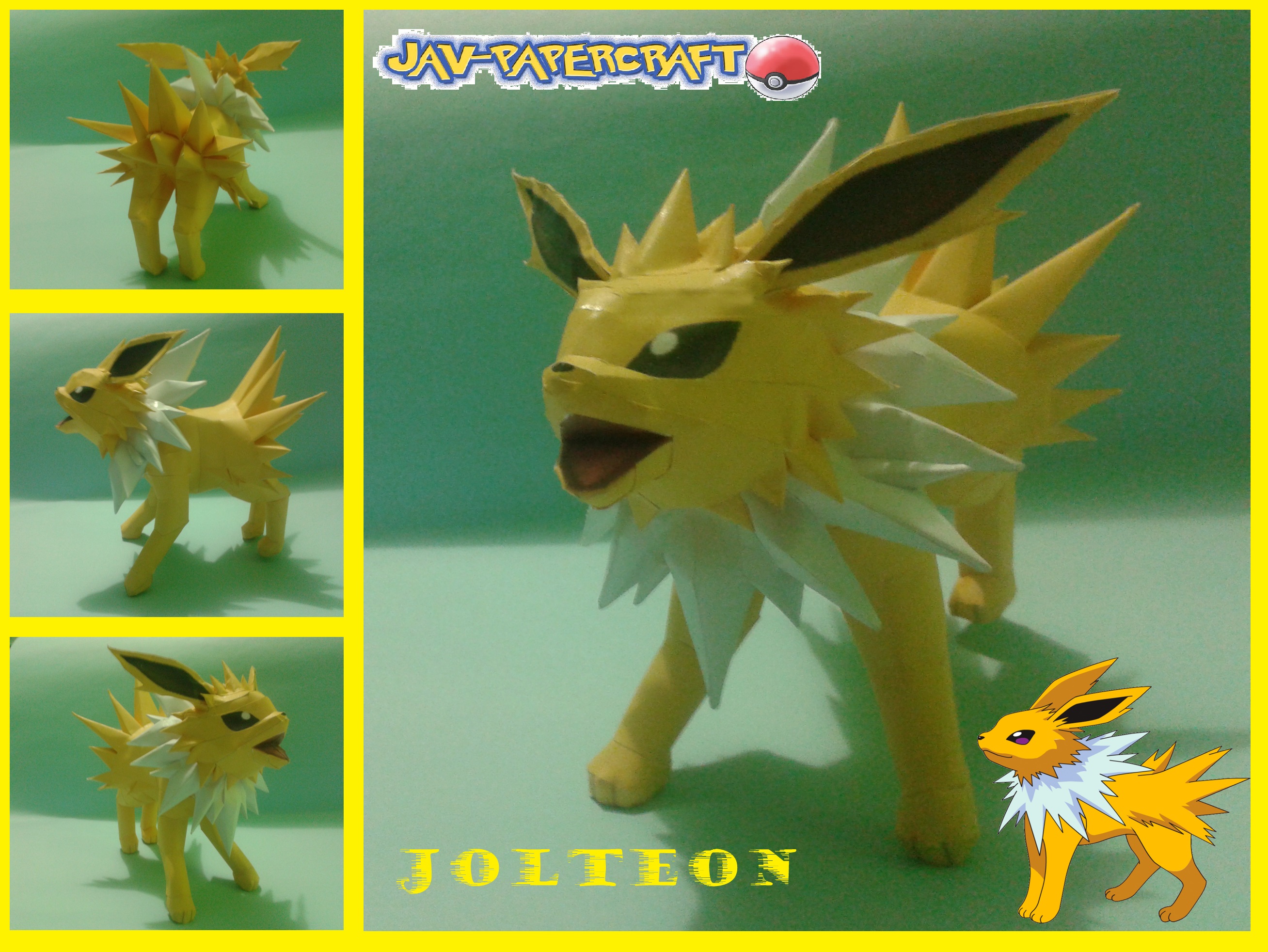 jolteon papercraft